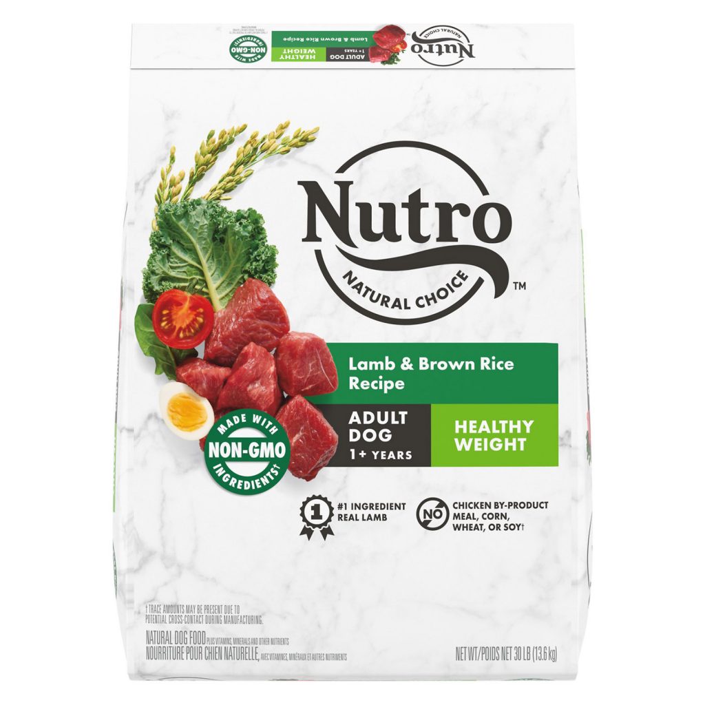 Nutro Natural Choice Healthy Weight Adult Lamb & Brown Rice Recipe Dry Dog Food