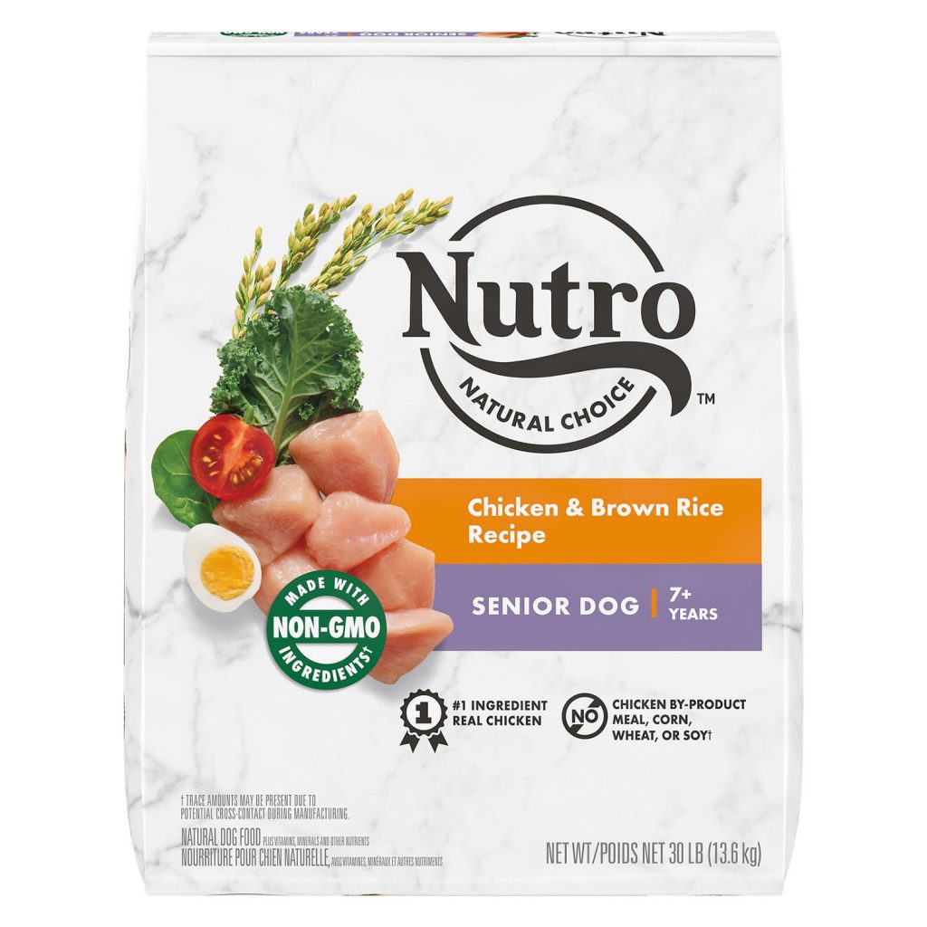 Nutro Natural Choice Senior Chicken & Brown Rice Recipe Dry Dog Food