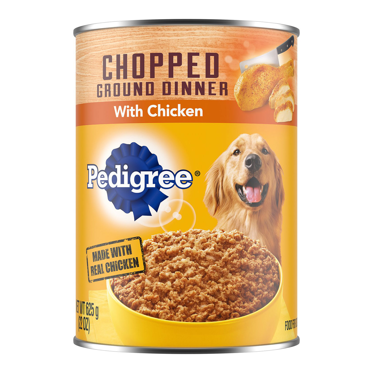 Pedigree Chopped Ground Dinner with Chicken Canned Dog Food Review