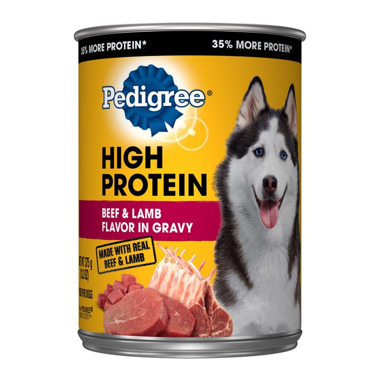 Pedigree High Protein Beef & Lamb Flavor in Gravy Canned Dog Food Review