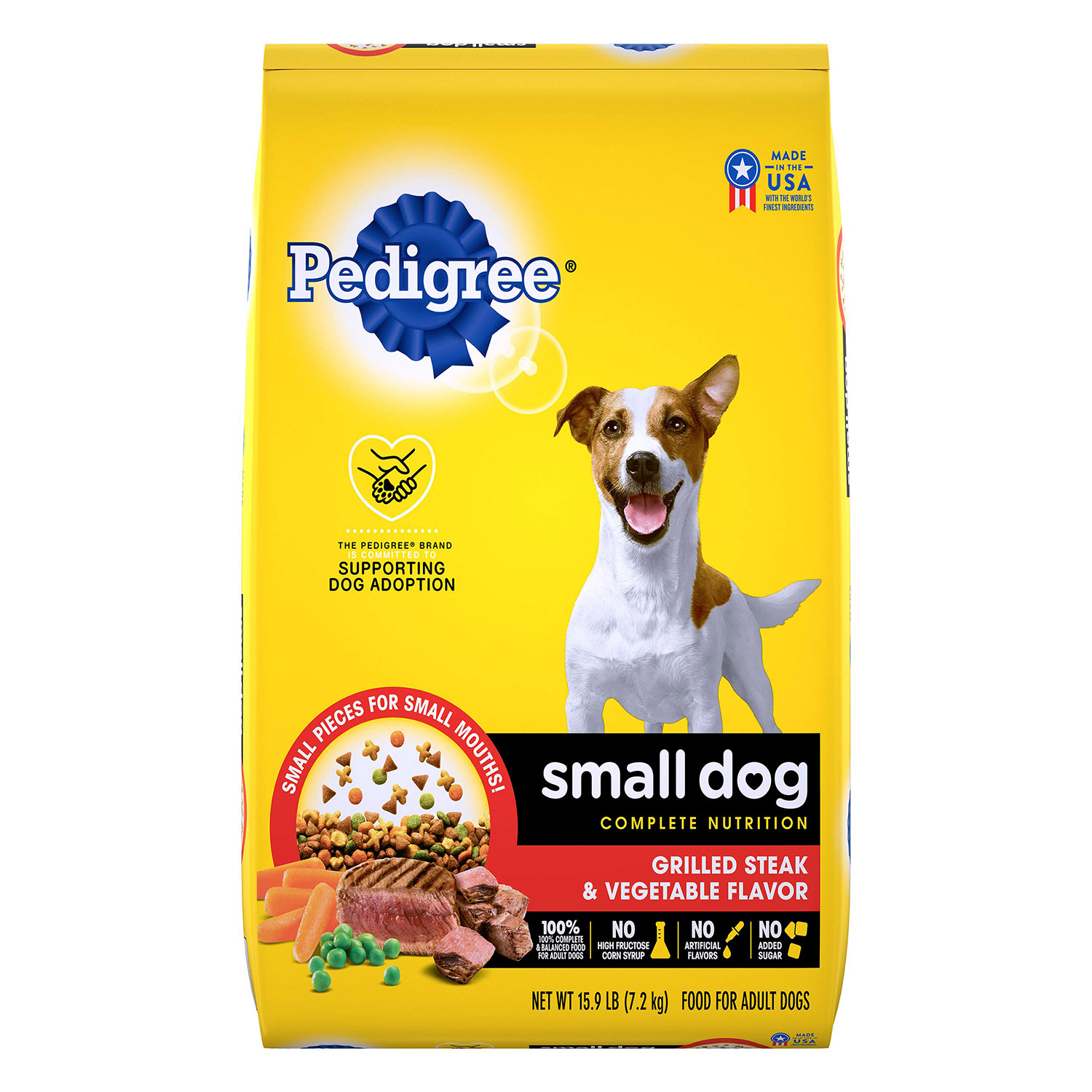 Pedigree Small Dog Grilled Steak and Vegetable Flavor Dry Dog Food Review 