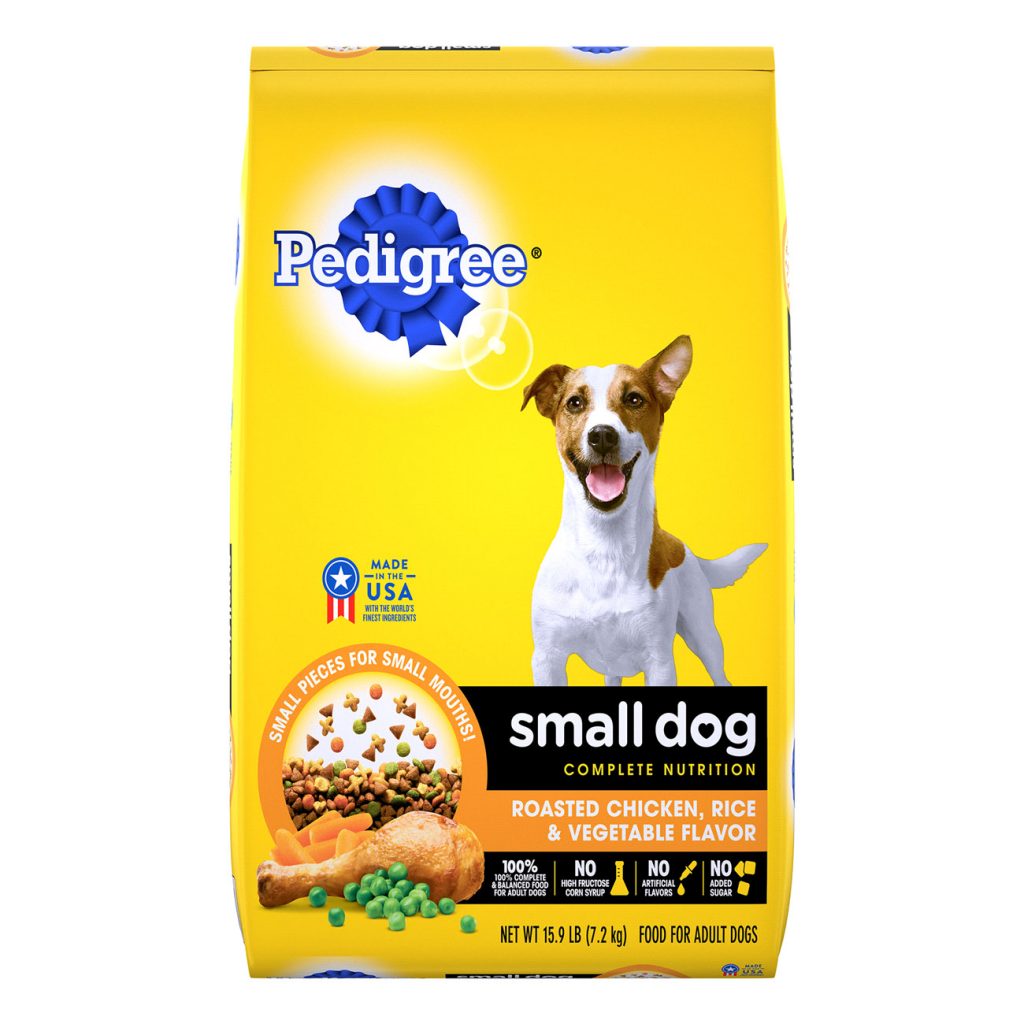 Pedigree Small Dog Roasted Chicken, Rice & Vegetable Flavor Dry Dog Food