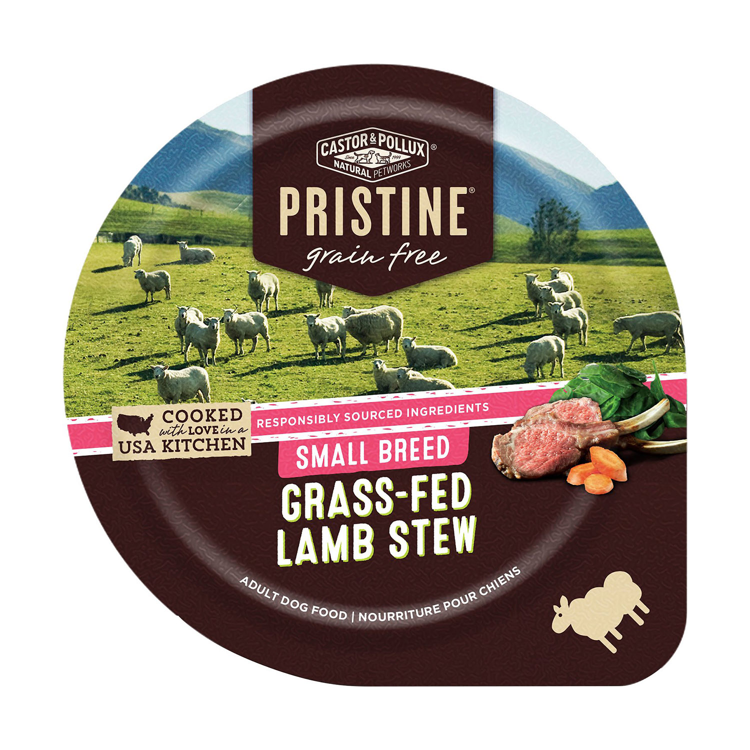 Castor & Pollux Pristine WildCaught Salmon & Oatmeal Recipe with Raw