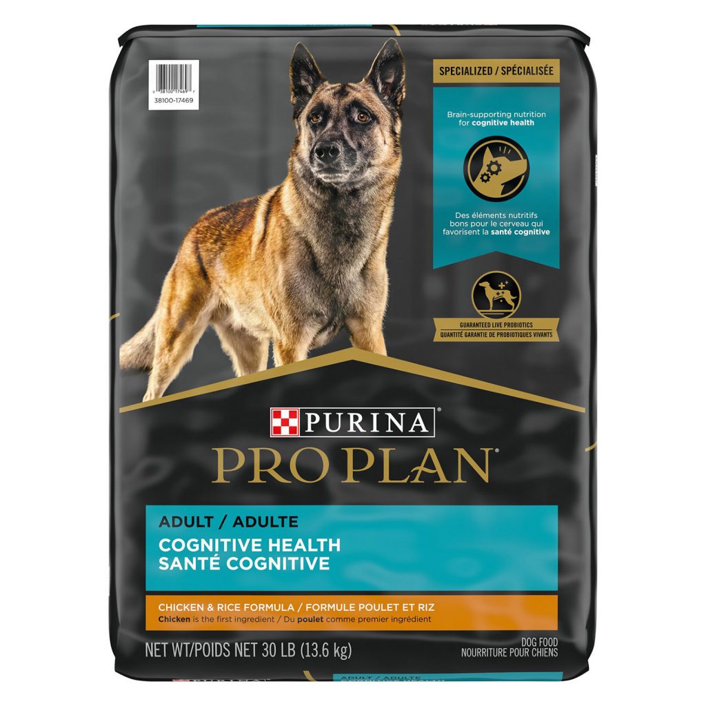 Purina Pro Plan Adult Cognitive Health Chicken & Rice Formula Dry Dog Food