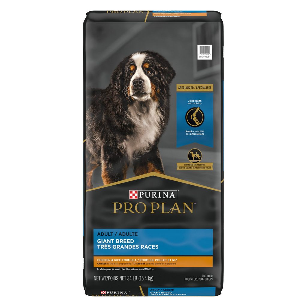 Purina Pro Plan Adult Giant Breed Chicken & Rice Formula Dry Dog Food
