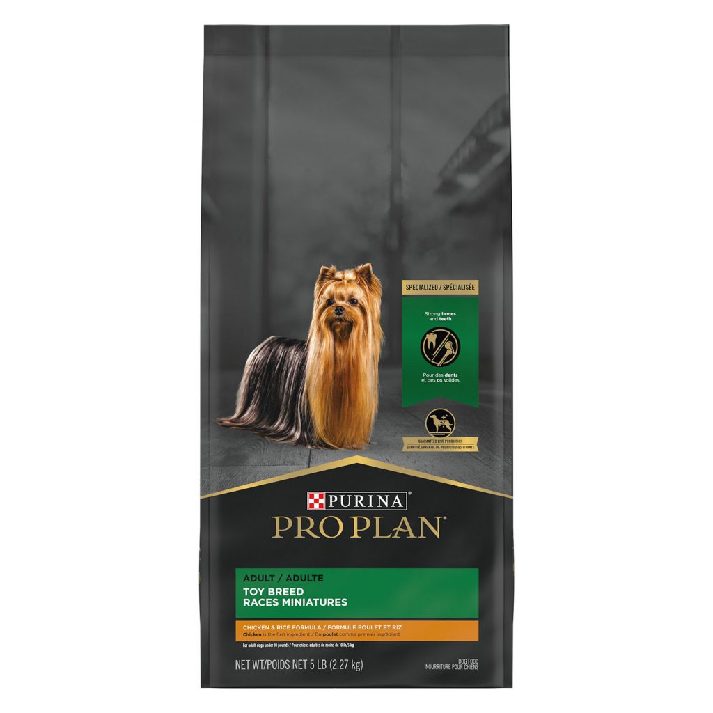 Purina Pro Plan Adult Toy Breed Chicken & Rice Formula Dry Dog Food