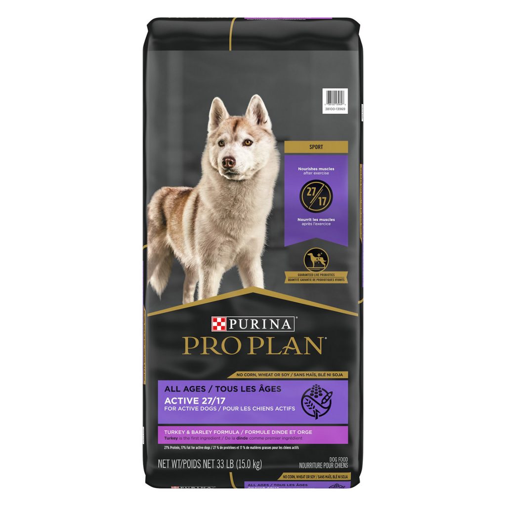 Purina Pro Plan All Ages Sport Active 27/17 Turkey & Barley Formula Dry Dog Food