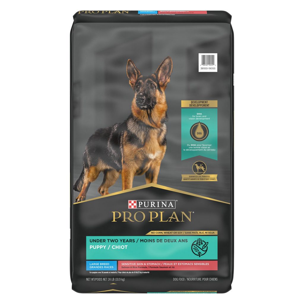 Purina Pro Plan Puppy Large Breed Sensitive Skin & Stomach Dry Dog Food