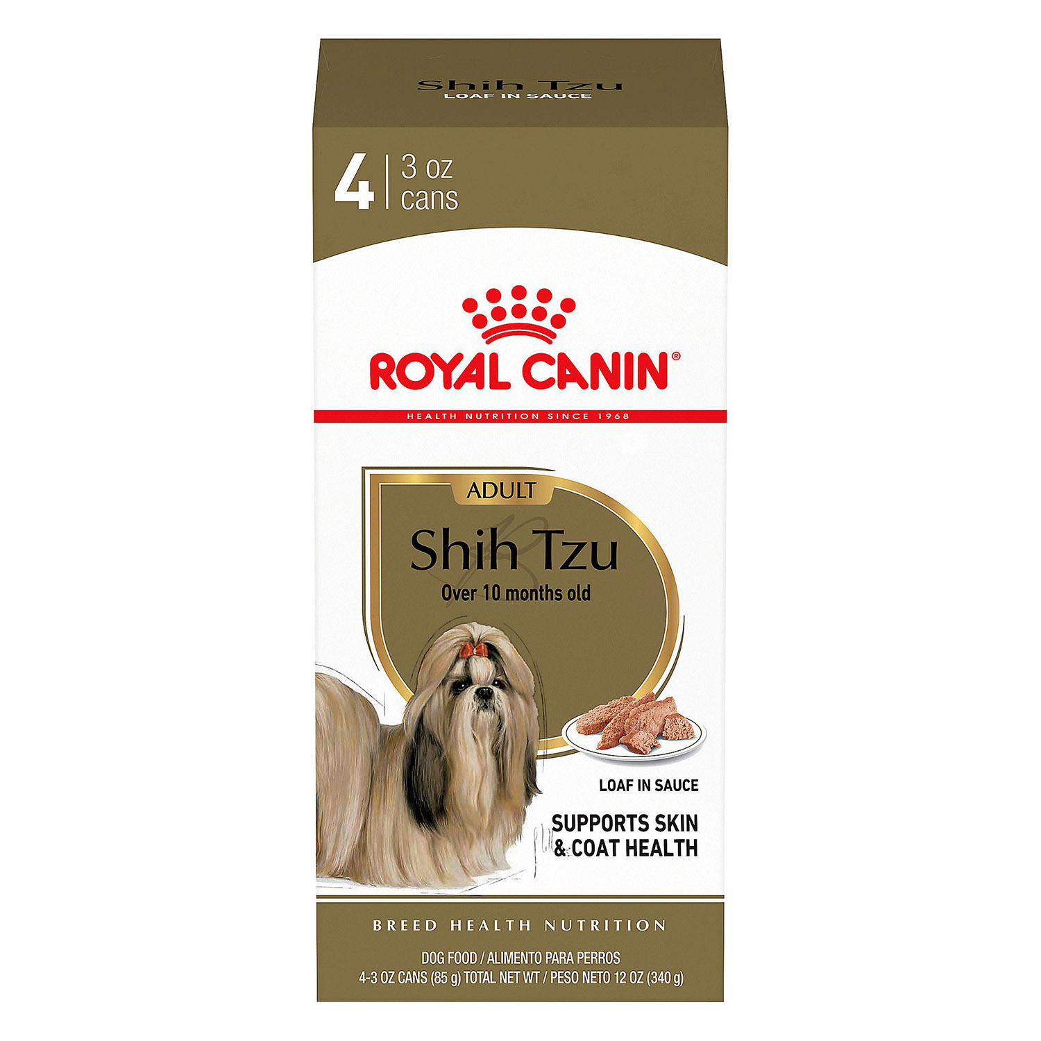 Royal Canin Shih Tzu Loaf in Sauce Canned Dog Food - In The Kibble 