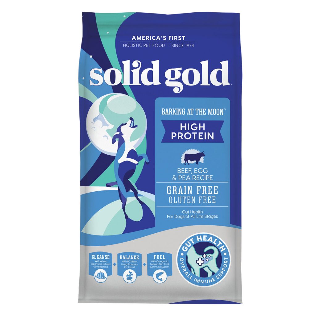 Solid Gold Barking at the Moon High Protein Beef, Egg & Pea Recipe Dry Dog Food