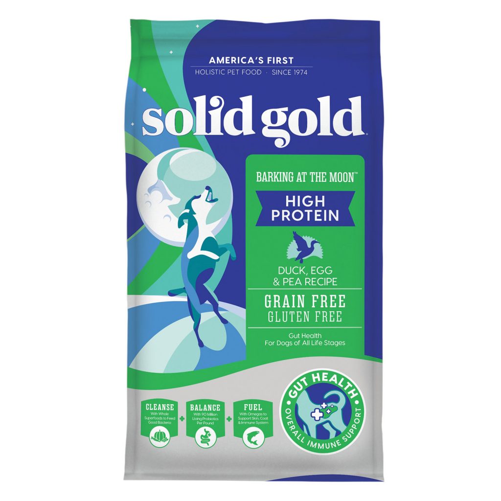Solid Gold Barking at the Moon High Protein Duck, Pea & Egg Recipe Dry Dog Food