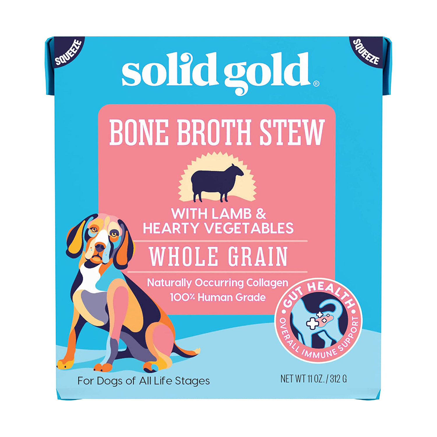 Home » Dog Foods » Solid Gold Bone Broth Stew with Lamb & Hearty 