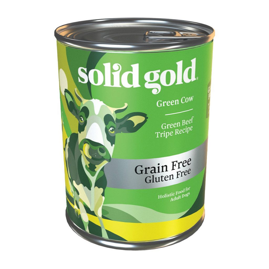 Solid Gold Green Cow Sensitive Stomach Green Beef Tripe Recipe Canned ...