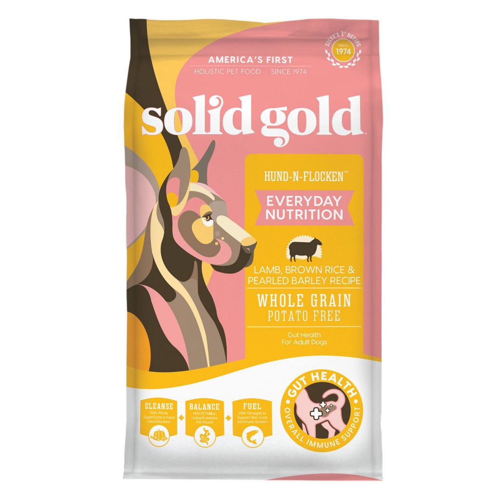 Solid Gold Hund-N-Flocken Everyday Nutrition Lamb, Brown Rice & Pearled Barley Recipe Dry Dog Food