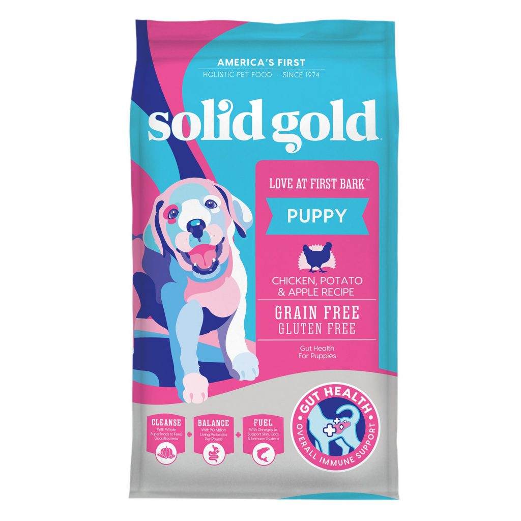 Solid Gold Love at First Bark Puppy Chicken, Potato & Apple Recipe Dry Dog Food