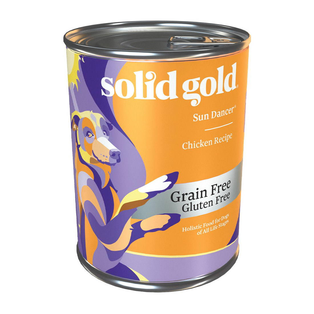 Solid Gold Sun Dancer Complete Health Chicken Recipe Canned Dog Food 