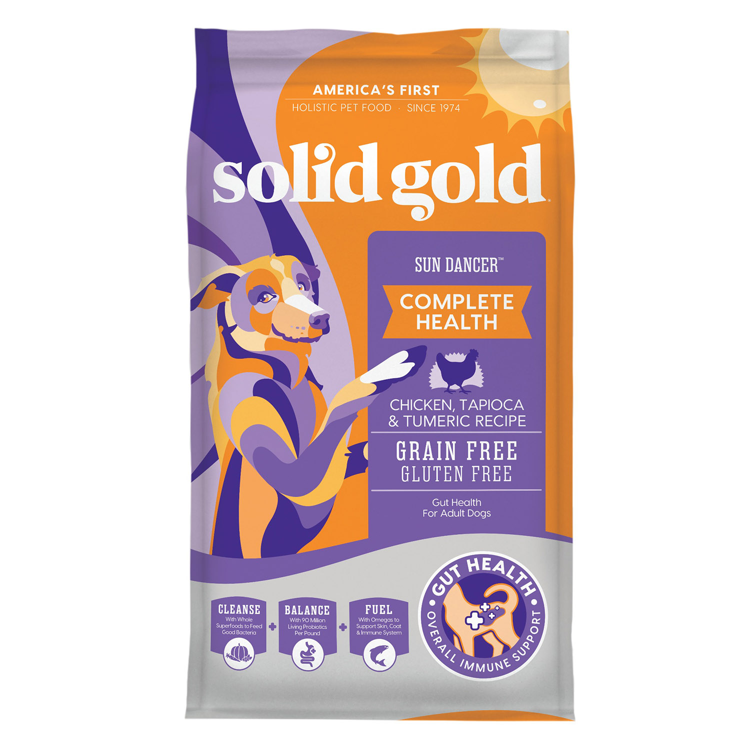 Solid Gold Sun Dancer Complete Health Chicken, Tapioca & Turmeric ...