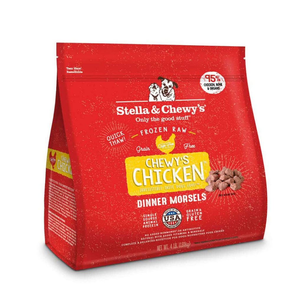 Stella & Chewy’s Chewy’s Chicken Frozen Raw Dinner Morsels Frozen Dog Food