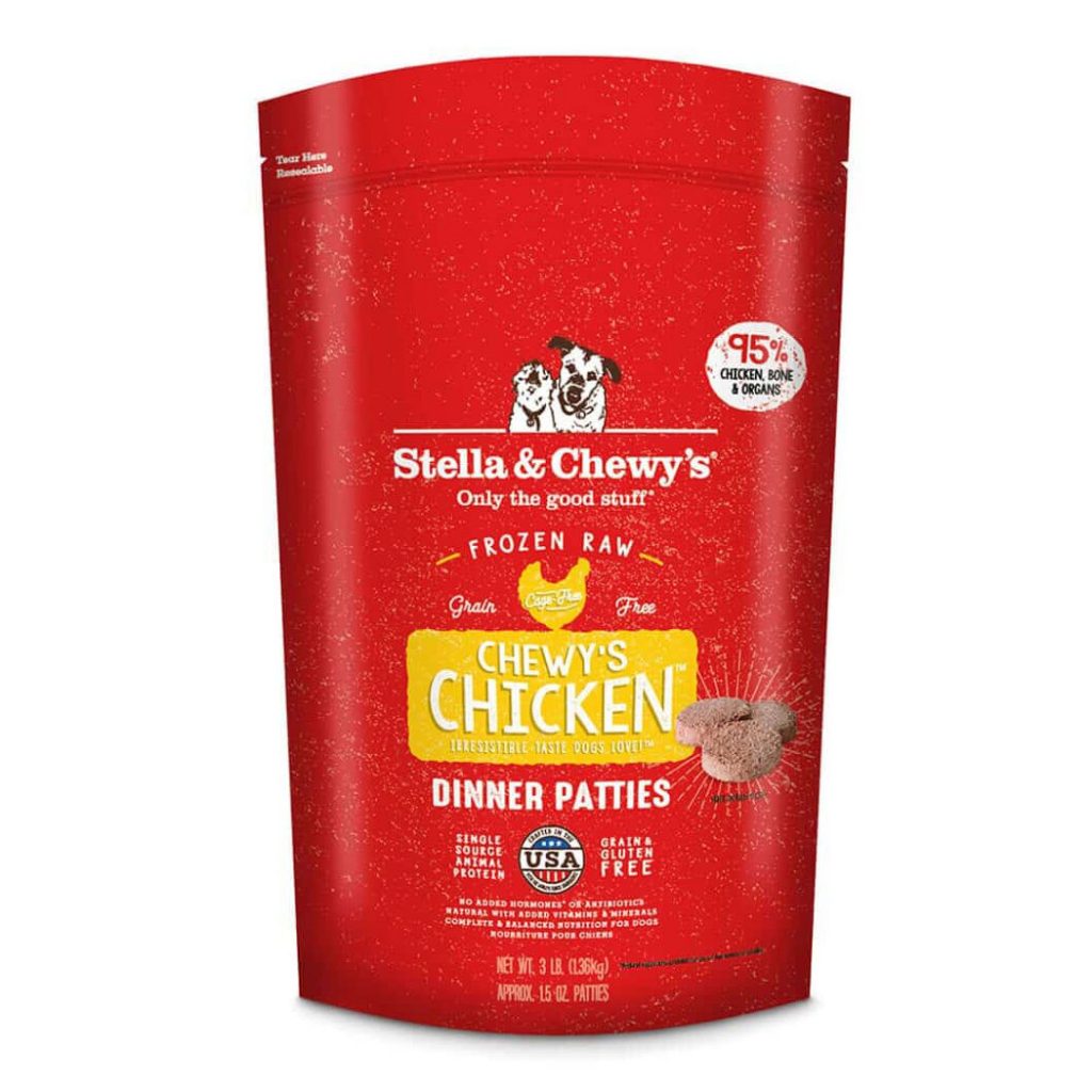 Stella & Chewy’s Chewy’s Chicken Frozen Raw Patties Frozen Dog Food