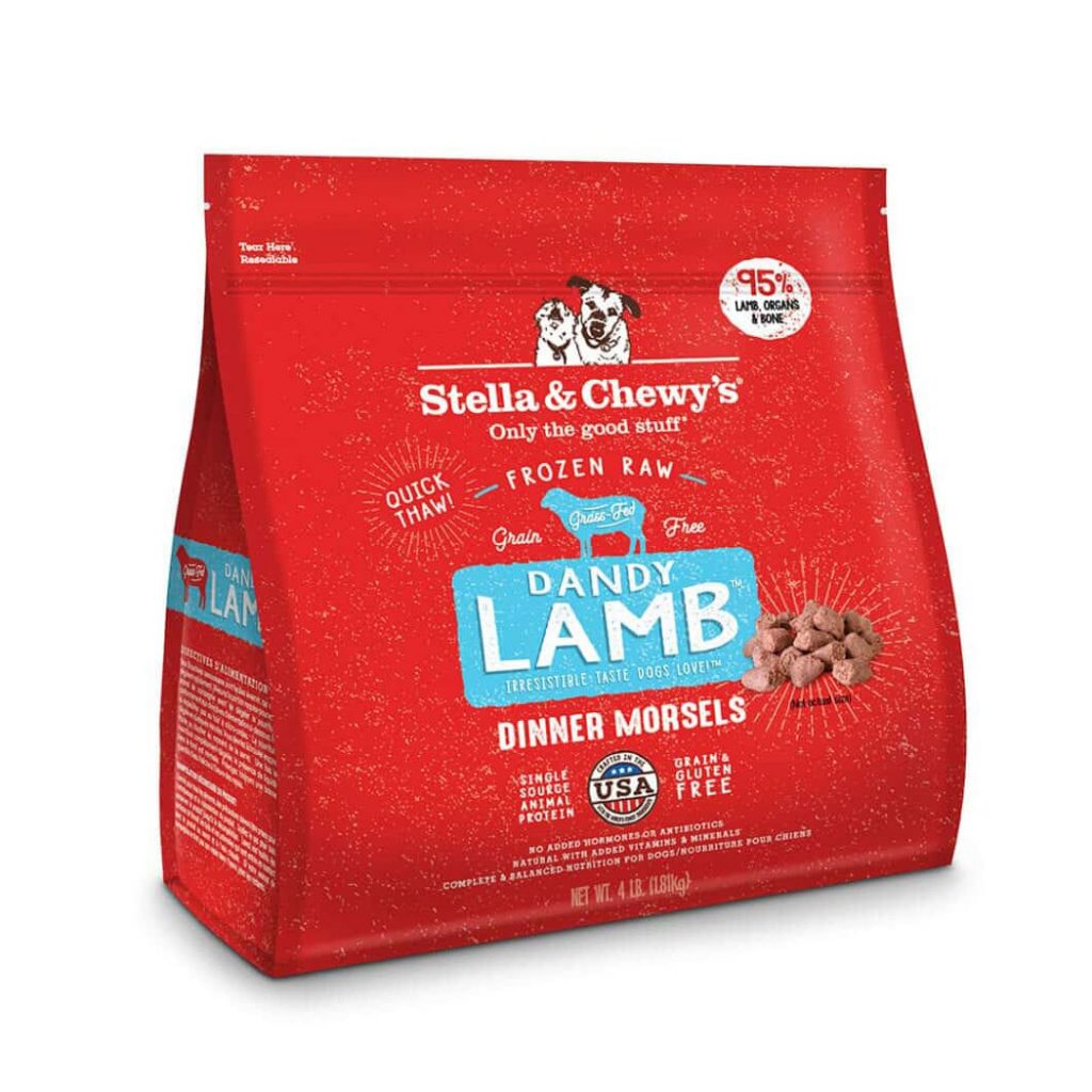 Stella & Chewy’s Dandy Lamb Frozen Raw Dinner Morsels Frozen Dog Food