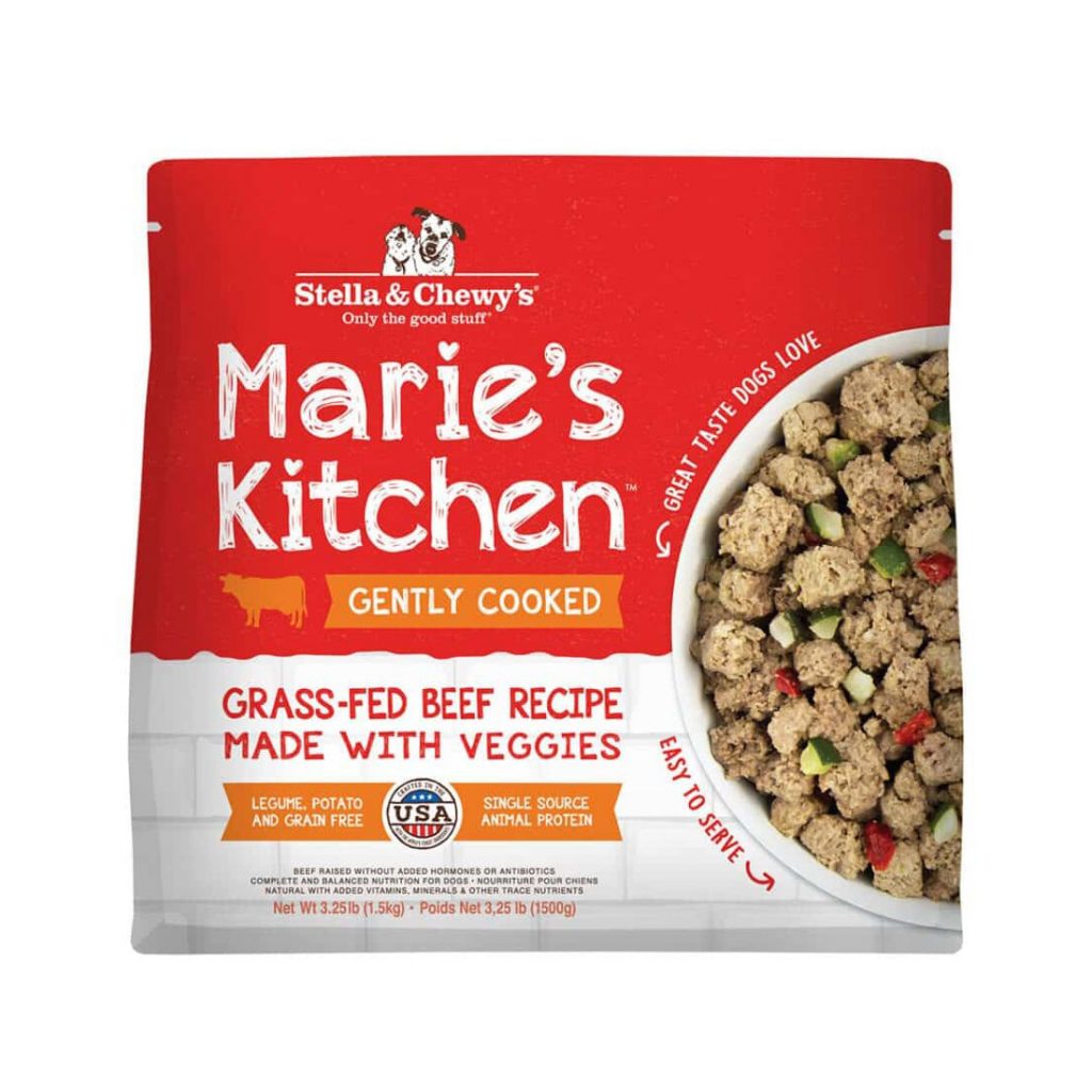 Stella & Chewy's Marie's Kitchen Gently Cooked GrassFed Beef Recipe
