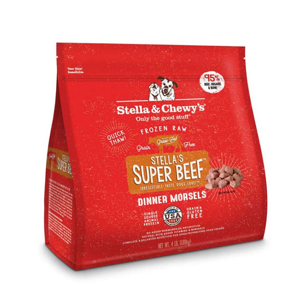 Stella & Chewy’s Stella’s Super Beef Frozen Raw Dinner Morsels Frozen Dog Food