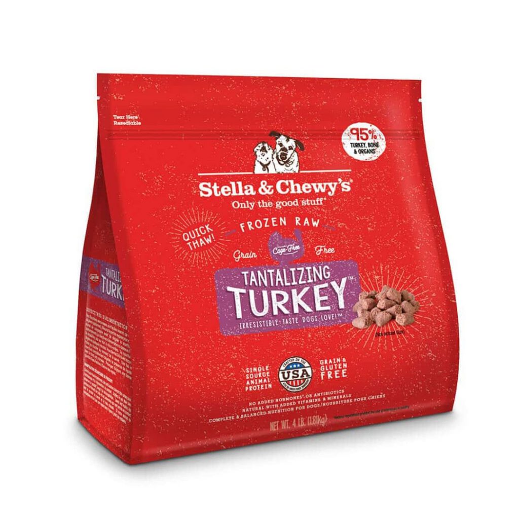 Stella & Chewy’s Tantalizing Turkey Frozen Raw Dinner Morsels Frozen Dog Food