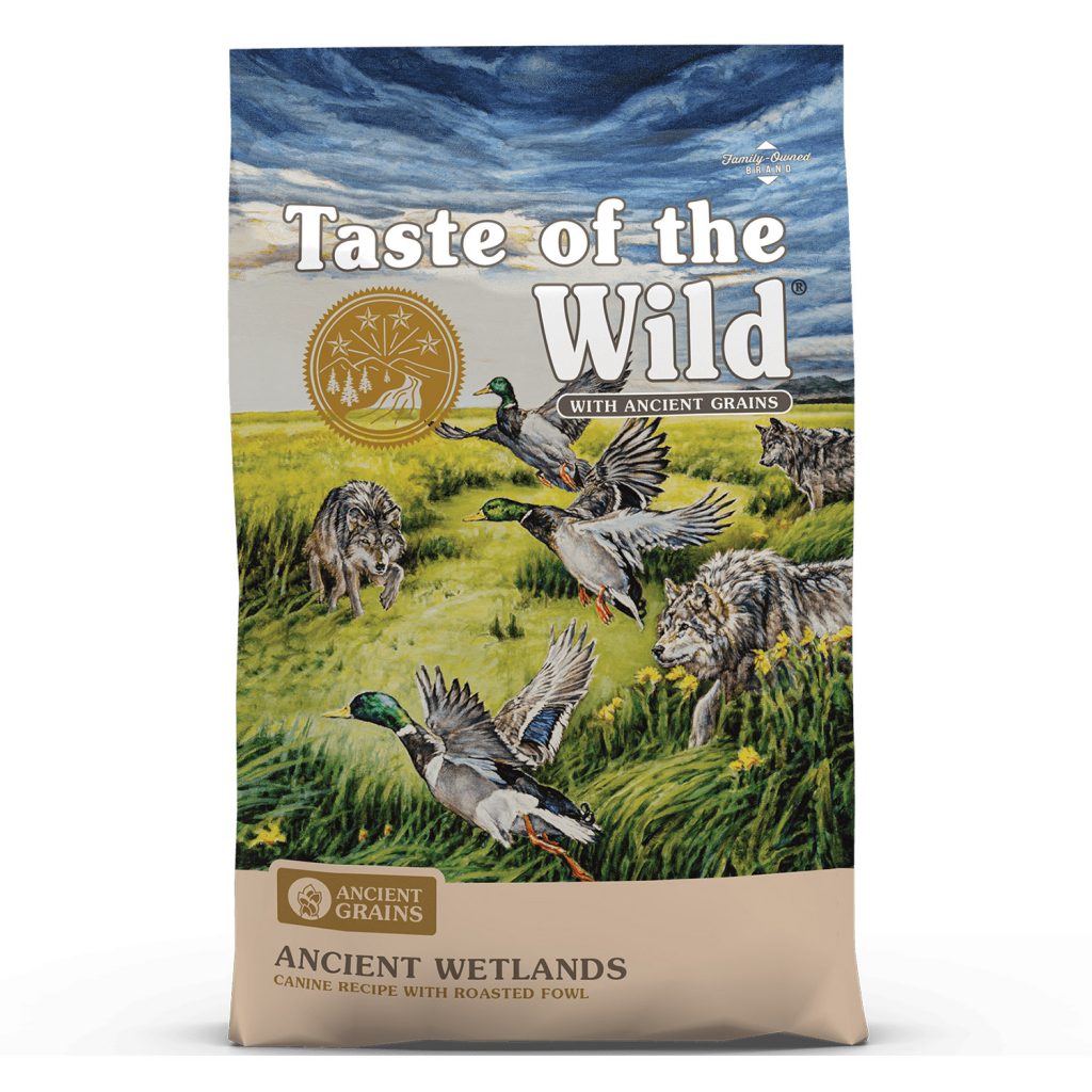 Taste of the Wild Ancient Wetlands Canine Recipe with Roasted Fowl Dry Dog Food