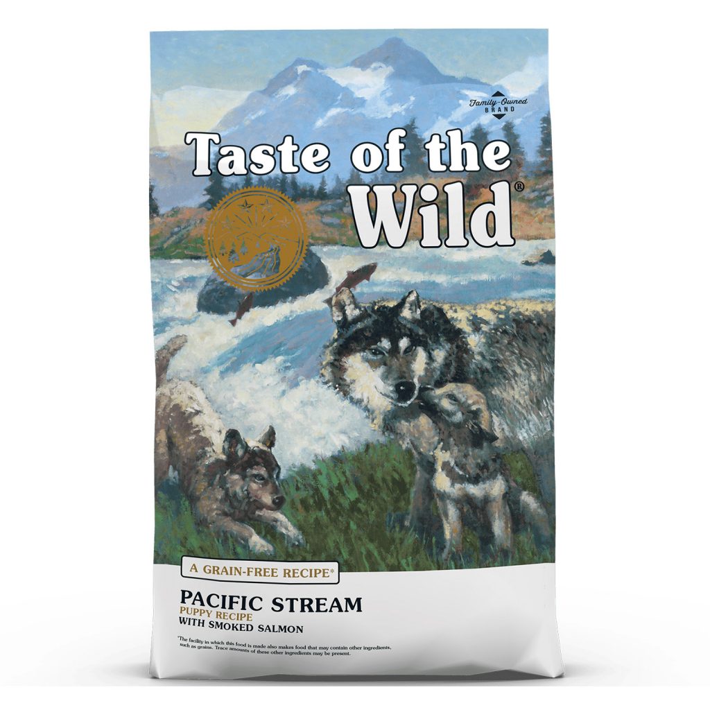 Taste of the Wild Pacific Stream Puppy Recipe with Smoked Salmon Dry Dog Food