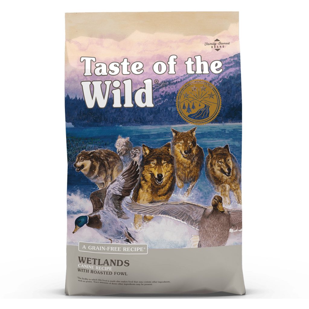 Taste of the Wild Wetlands Canine Recipe with Roasted Fowl Dry Dog Food