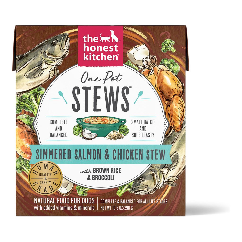 The Honest Kitchen One Pot Stews Simmered Salmon & Chicken Stew Wet Dog