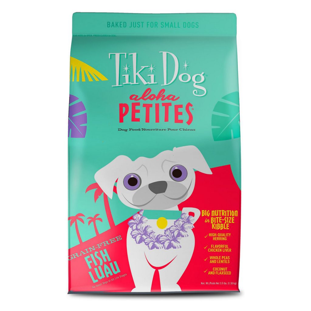 Tiki Dog Aloha Petites Fish Luau Dry Dog Food