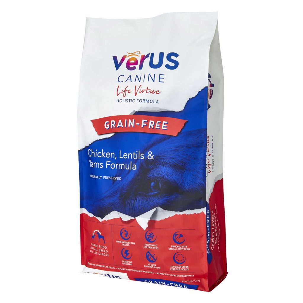 Verus Grain-Free Life Virtue Chicken, Lentils & Yams Formula Dry Dog Food
