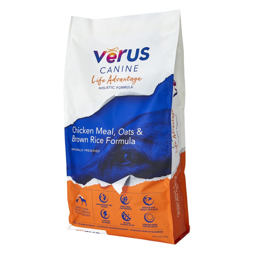Verus Life Advantage Chicken Meal, Oats and Brown Rice Formula Dry Dog Food