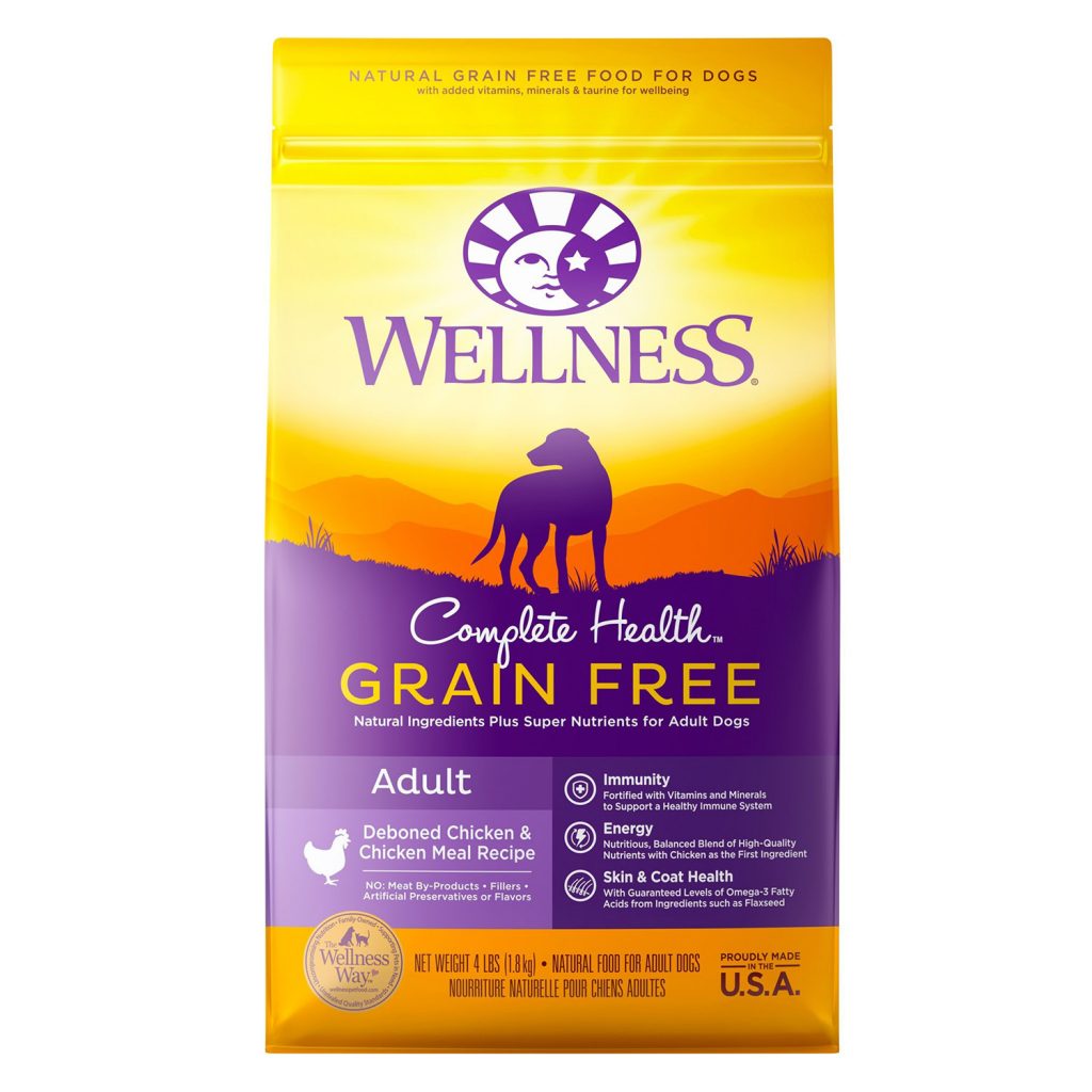 Wellness Complete Health Grain-Free Deboned Chicken & Chicken Meal Dry Dog Food