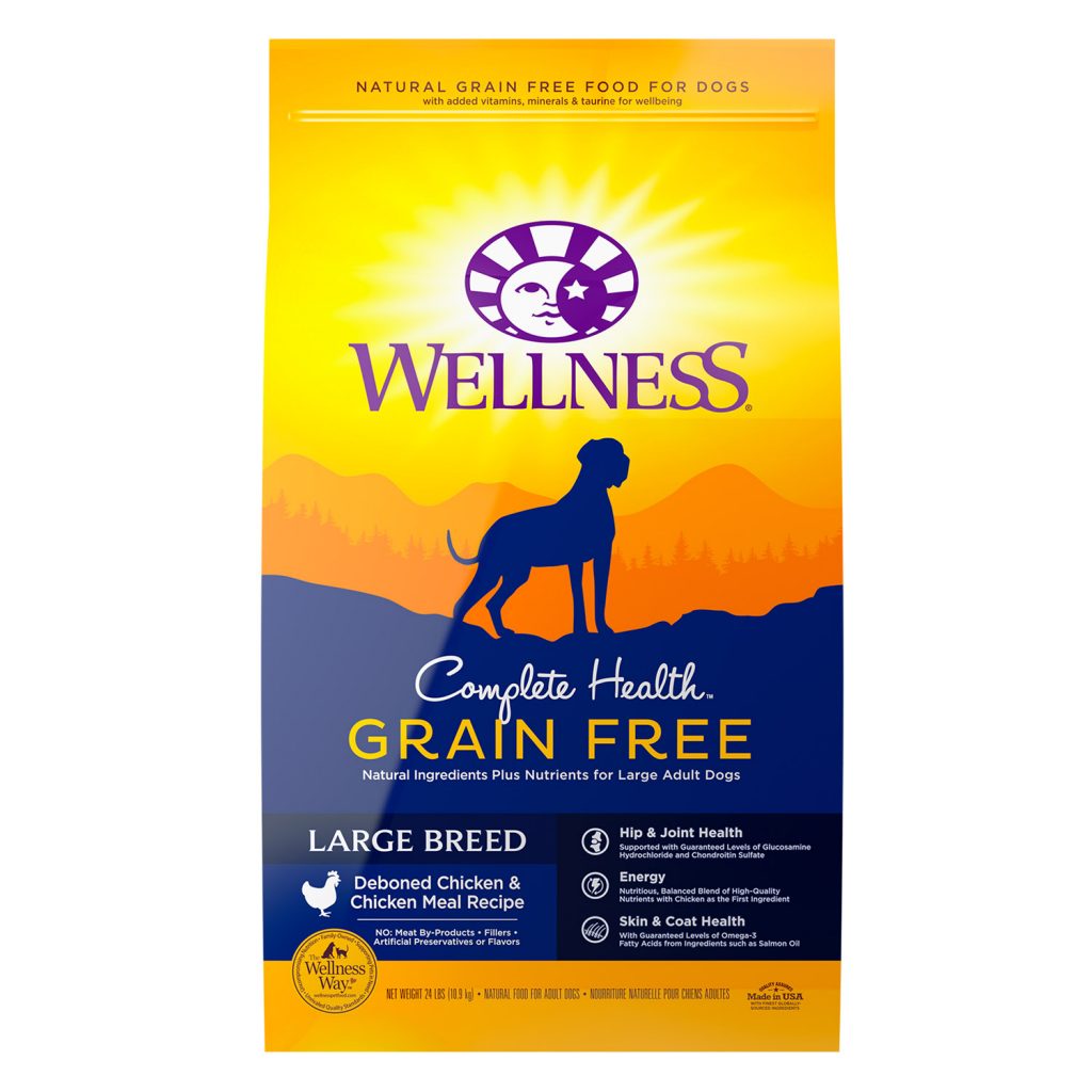 Wellness Complete Health Grain-Free Large Breed Dry Dog Food