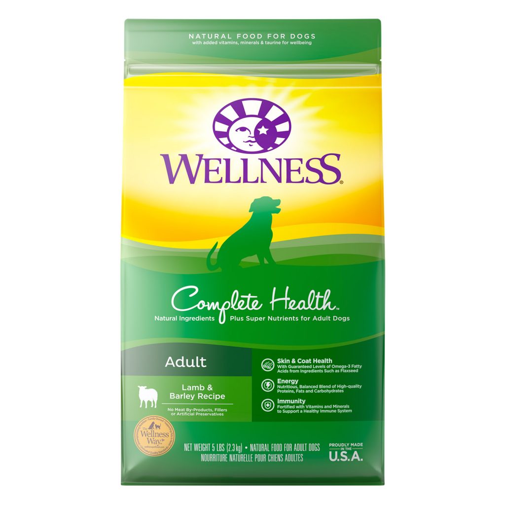 Wellness Complete Health Lamb & Barley Dry Dog Food