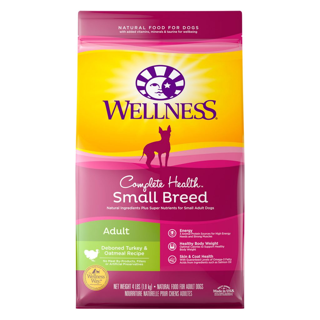 Wellness Complete Health Small Breed Turkey & Oatmeal Dry Dog Food