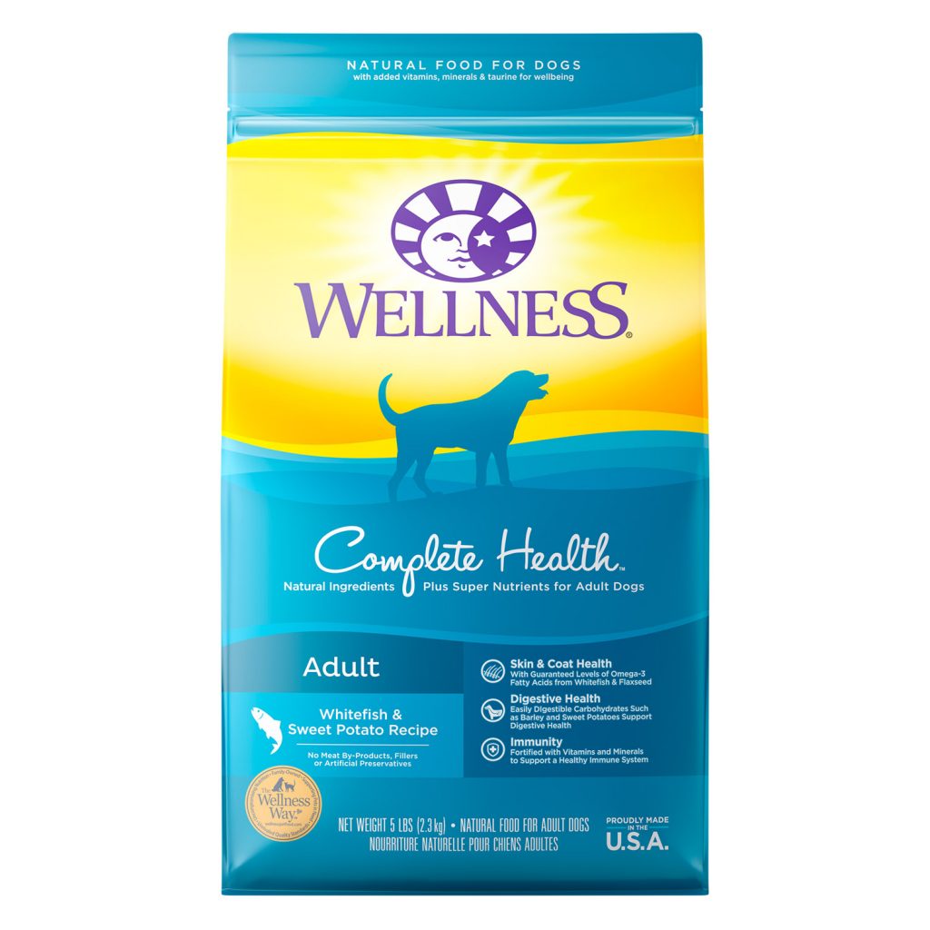 Wellness Complete Health Whitefish & Sweet Potato Dry Dog Food