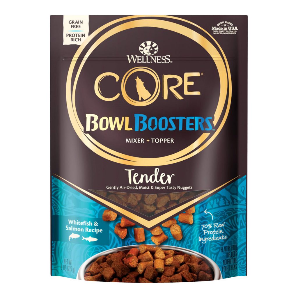 Wellness Core Bowl Boosters Tender Whitefish & Salmon Dog Food Mixer or Topper