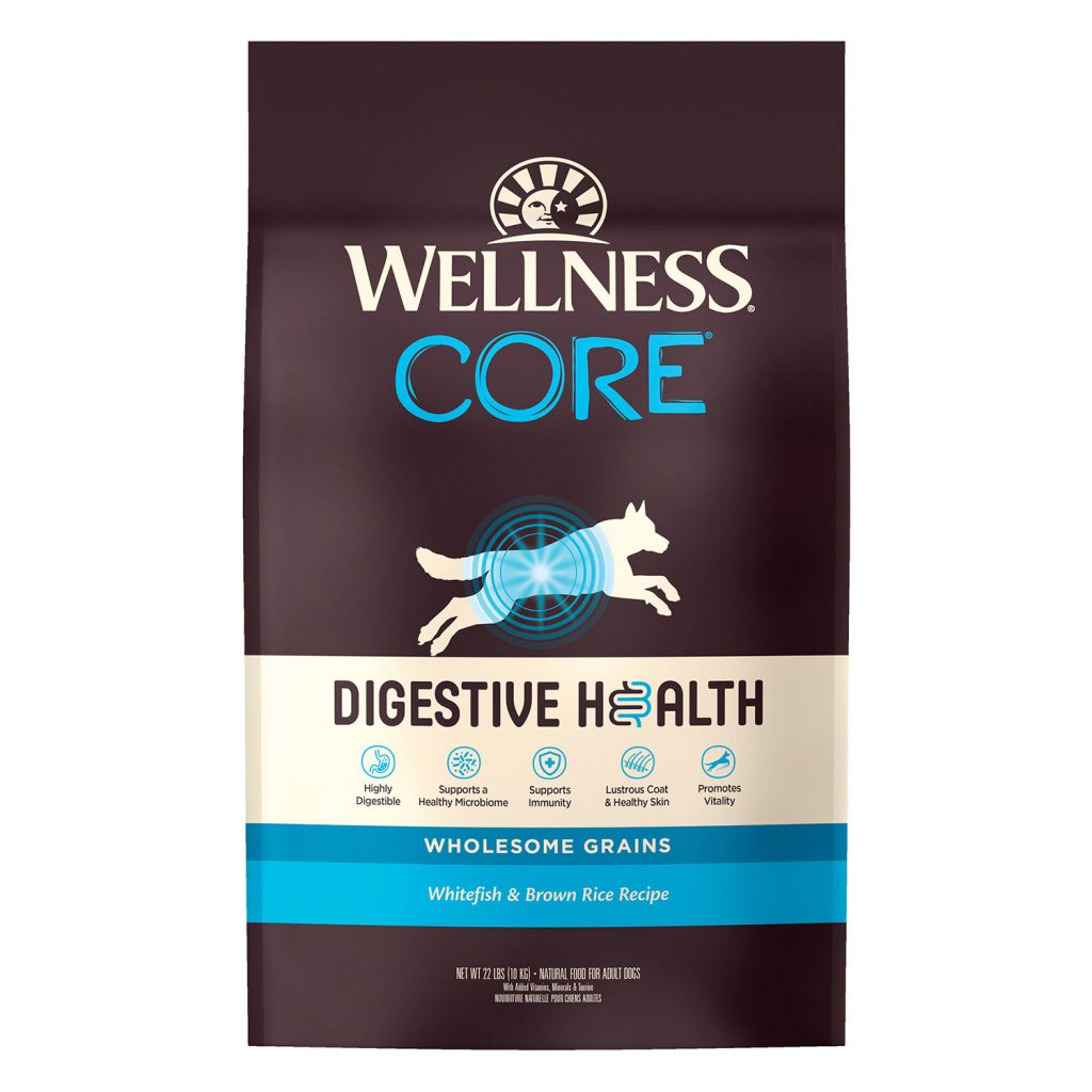 Wellness Core Digestive Health Whitefish & Brown Rice Dry Dog Food