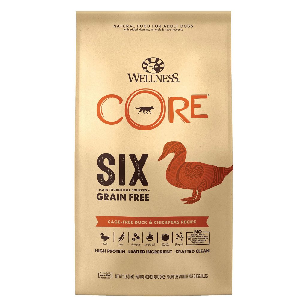 Wellness Core Six Cage-Free Duck Dry Dog Food
