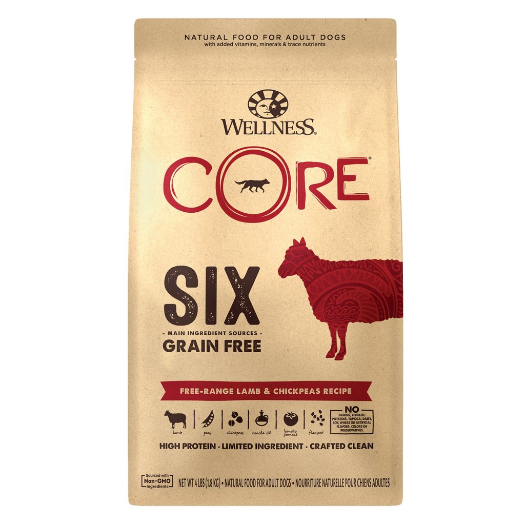 Wellness Core Six Free-Range Lamb Dry Dog Food