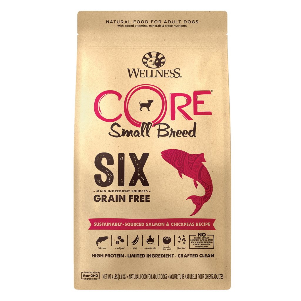 Wellness Core Six Small Breed Sustainably-Sourced Salmon Dry Dog Food