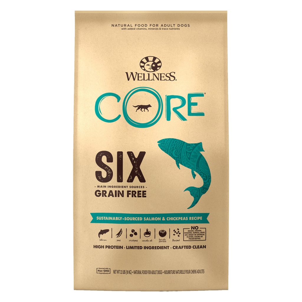 Wellness Core Six Sustainably-Sourced Salmon Dry Dog Food