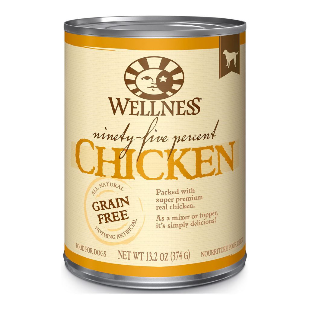 Wellness Ninety-Five Percent Chicken Dog Food Mixer or Topper