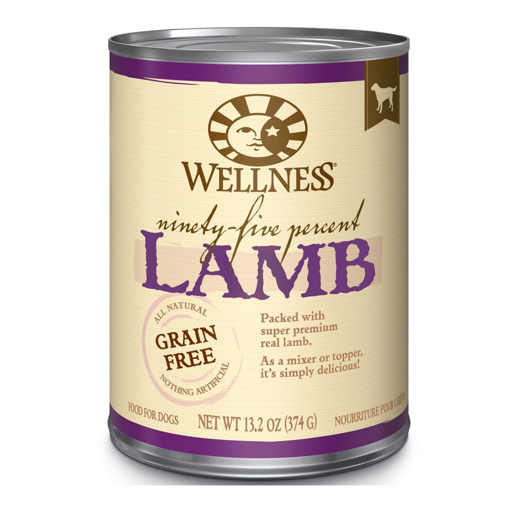 Wellness Ninety-Five Percent Lamb Dog Food Mixer or Topper