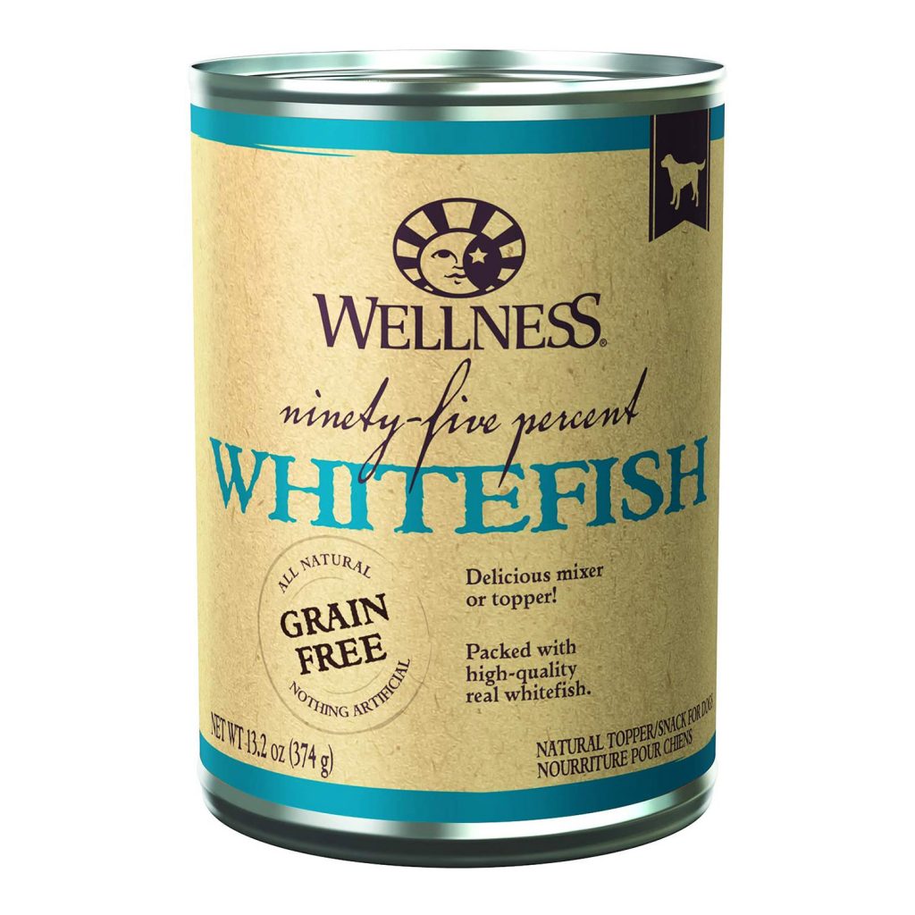 Wellness Ninety-Five Percent Whitefish Dog Food Mixer or Topper