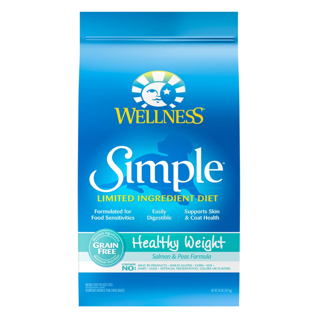 Wellness Core Simple Limited Ingredient Grain-Free Healthy Weight Dry Dog Food