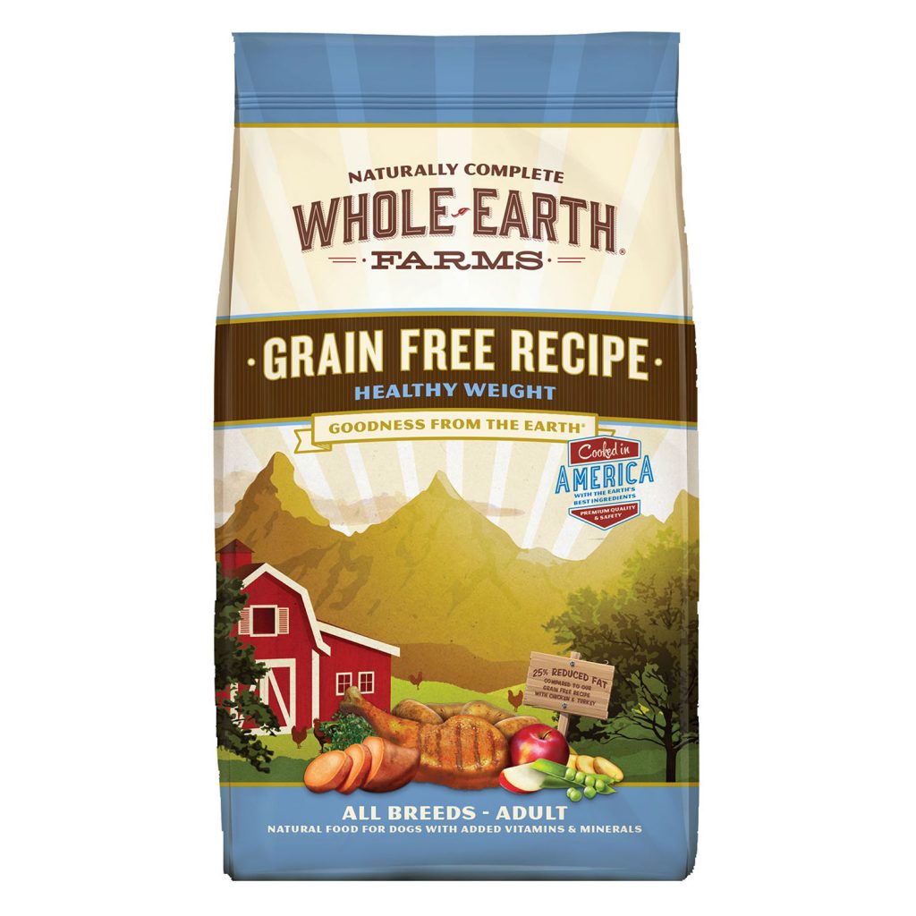 Whole Earth Farms Grain-Free Recipe Healthy Weight Dry Dog Food